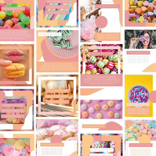 Plantillas CANVA - Waves candy