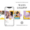 Plantillas CANVA - Waves lollipop