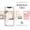 PLANTILLAS CANVA - BOHEMIAN VIBES - Image 2